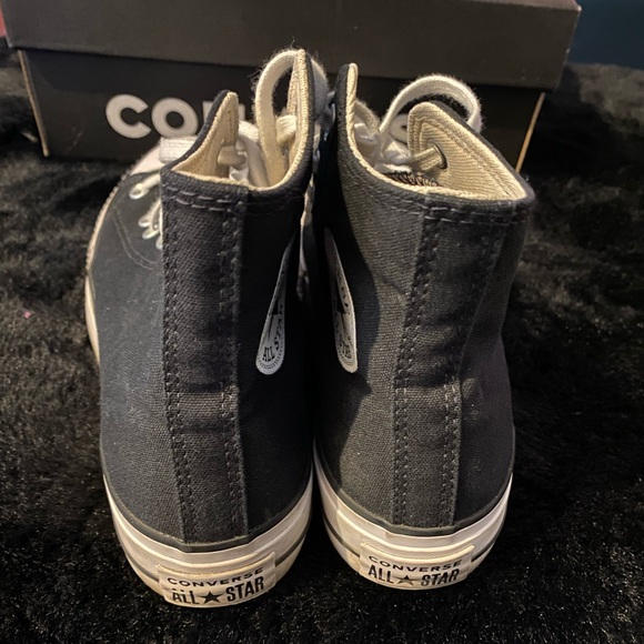 Converse Chuck Taylor All Star Lift Platform Canvas Sneakers Size 8 With Box - Picture 7 of 9